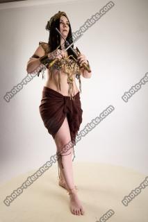 Moira Ancksunamun Cosplay Pose Daggers 14